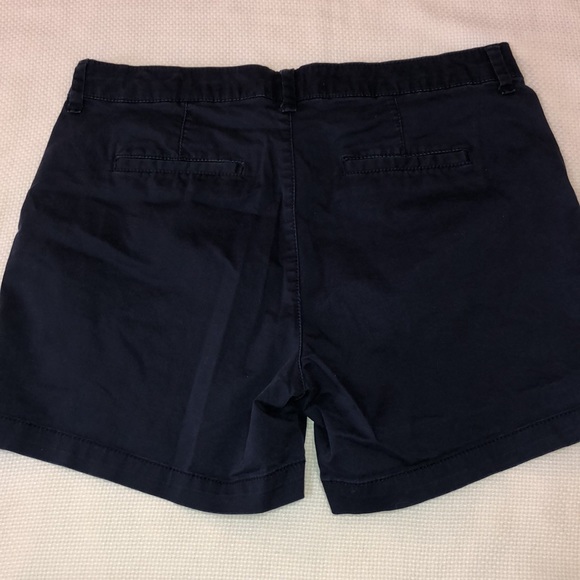 Gap city short size 10 in navy blue chino fabric - Picture 4 of 5
